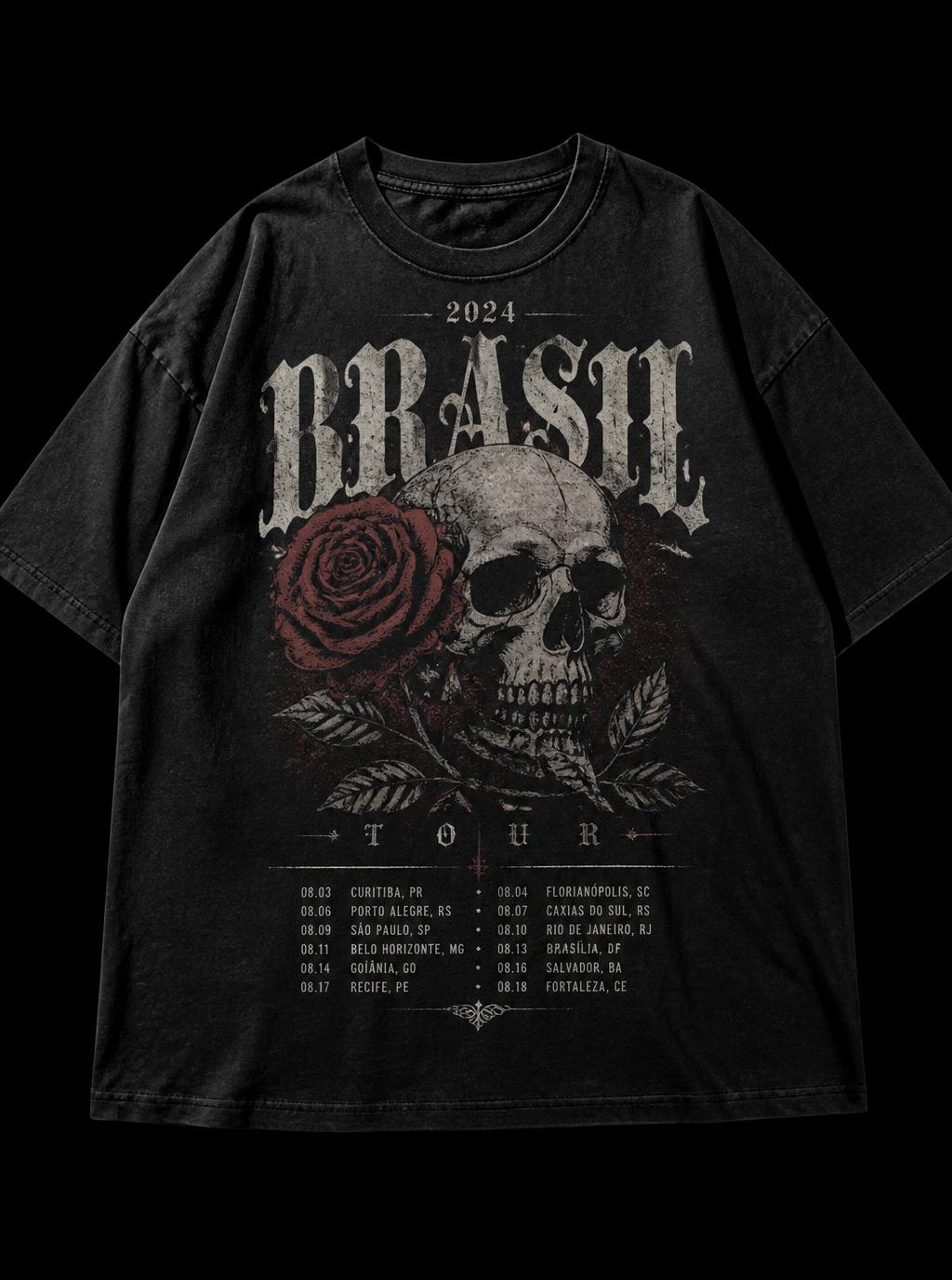 Camiseta Bring Me The Horizon Tour 2024 Brasil
